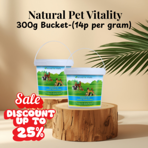 Pet Fulvic Supplement 300g Natural Pet Vitality 300g Bucket