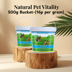 Pet Fulvic Mineral Supplement Natural Pet Vitality 500g Bucket