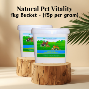 Natural Pet Vitality 1Kg Bucket