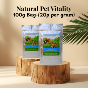 Pet Fulvic Mineral Supplement Natural Pet Vitality 100g bag