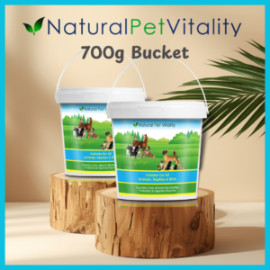 Pet Fulvic Supplment Natural Pet Vitality 700g Bucket