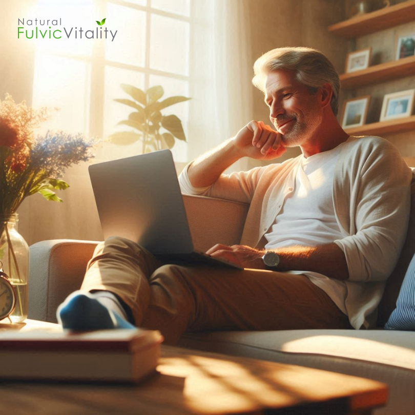 Man Booking Zoom Call