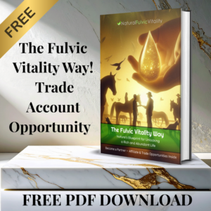 Natural Fulvic Vitality Trade Brochure