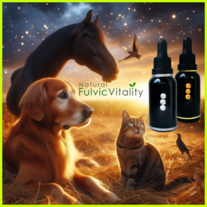 Natural Fulvic Vitality for all animal health support
