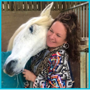 Amber with Mischief horse rescue sanctuary East Sussex