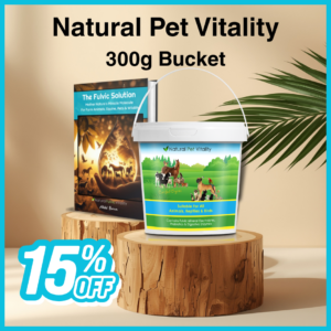 Natural Pet Vitality 300g Bucket with Free eBook