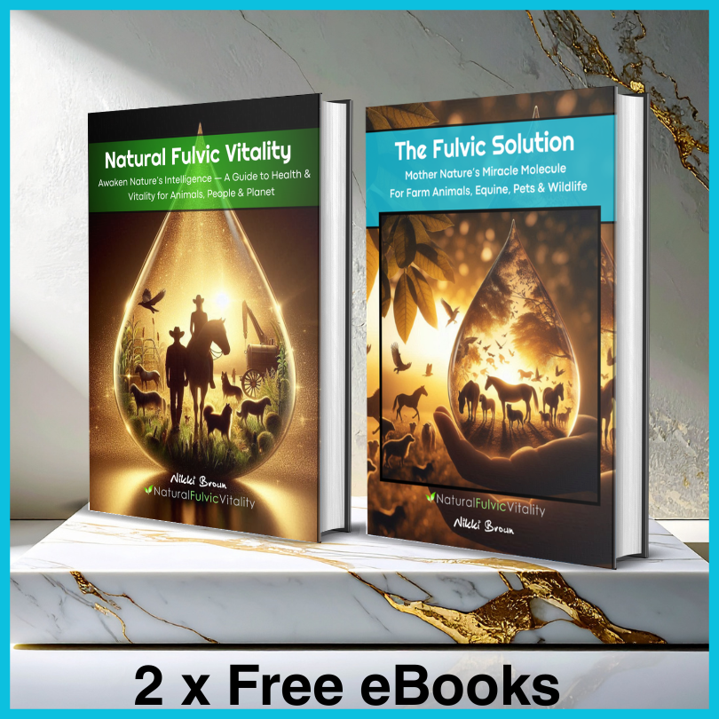 2 Free Fulvic Ebooks for People animals and Plant systems