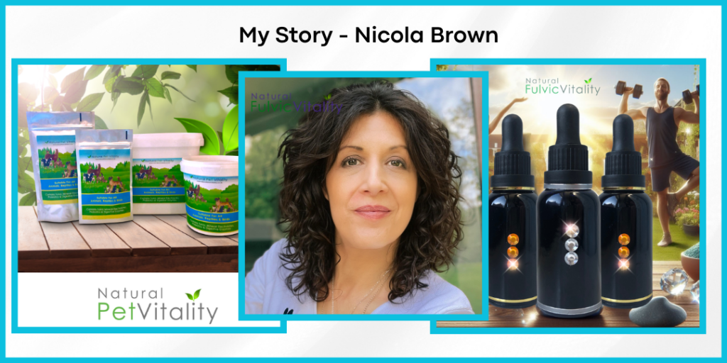 Nicola Brown founder of Natural Fulvic Vitality hero banner